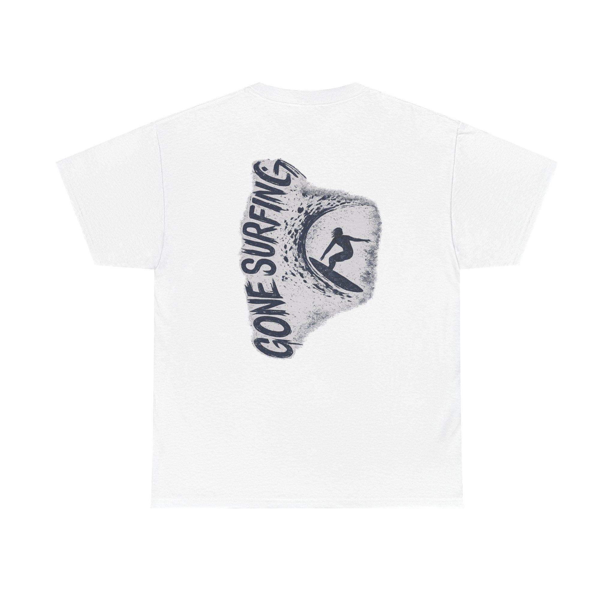 Gone Surfing (black design) Tee — Out of Hours