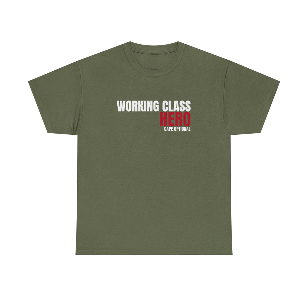 Working Class Hero Cape Optional Tee — Sass & Sarcasm | Out Of Hours | Work Wear