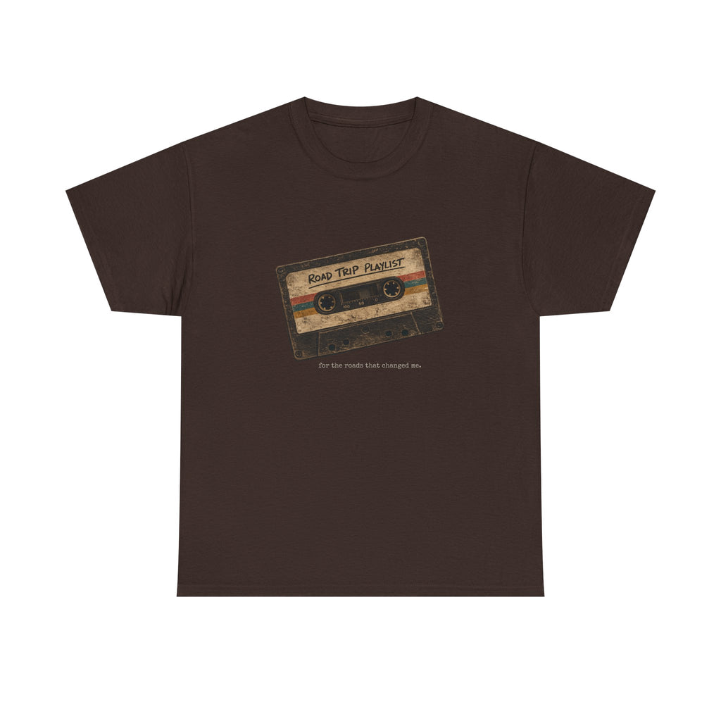 Road Trip Playlist Cassette Tee - Very Vintage