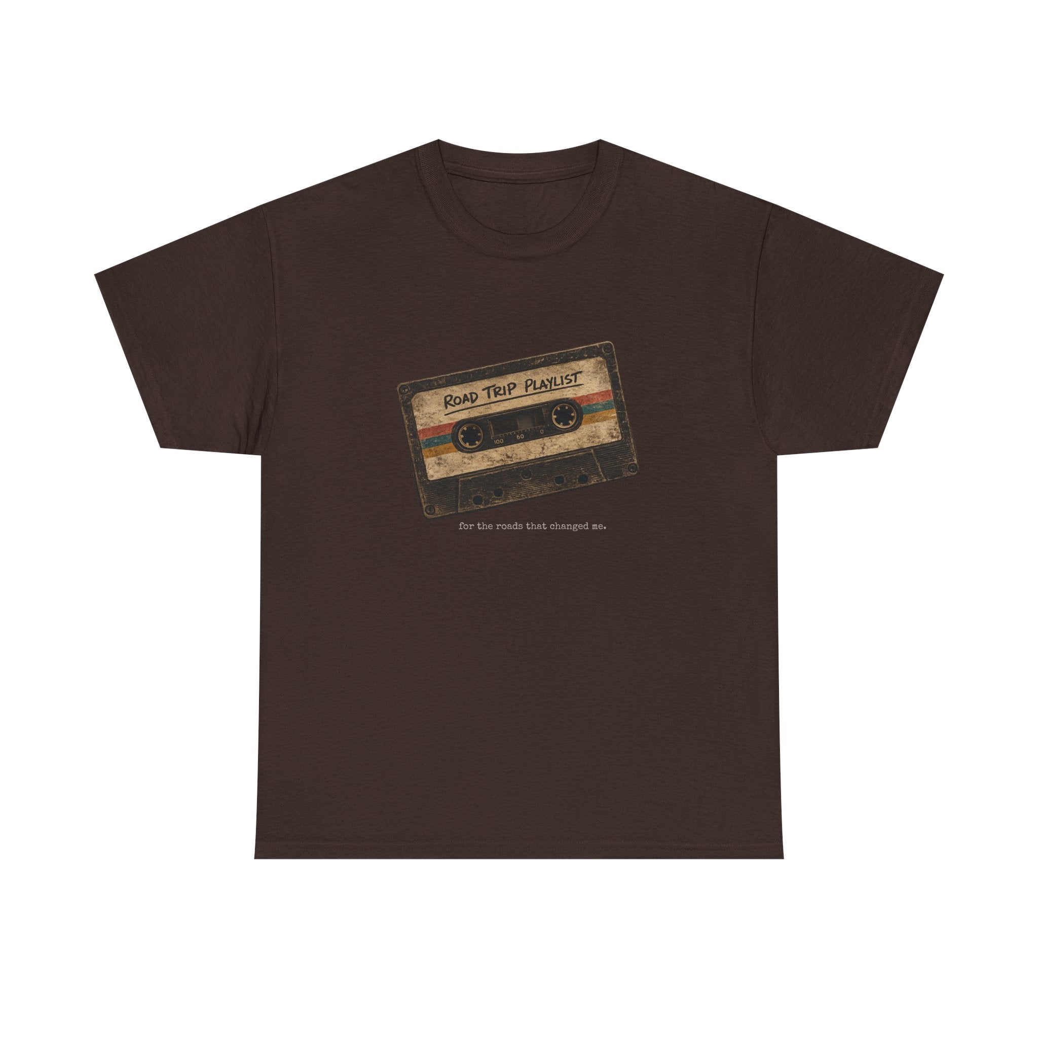 Road Trip Playlist Cassette Tee - Very Vintage