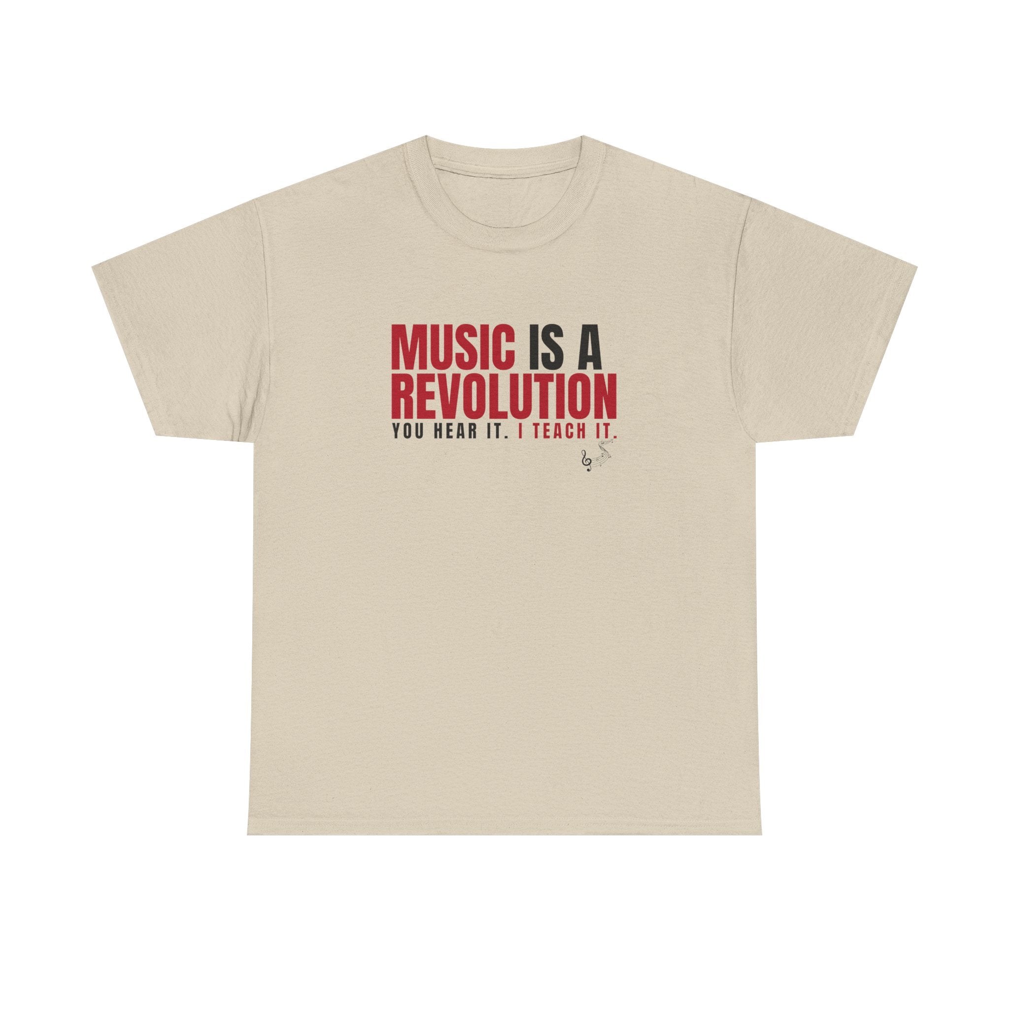 Music Is a Revolution Tee — Work Wear