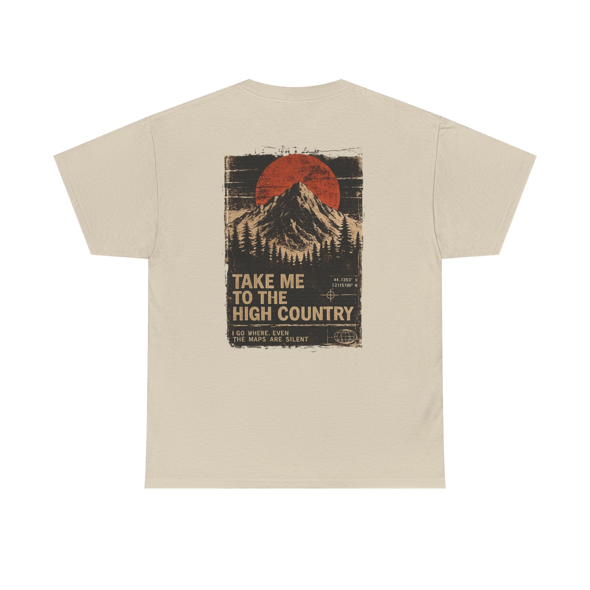 Go Where The Map Is Silent Tee — Out of Hours