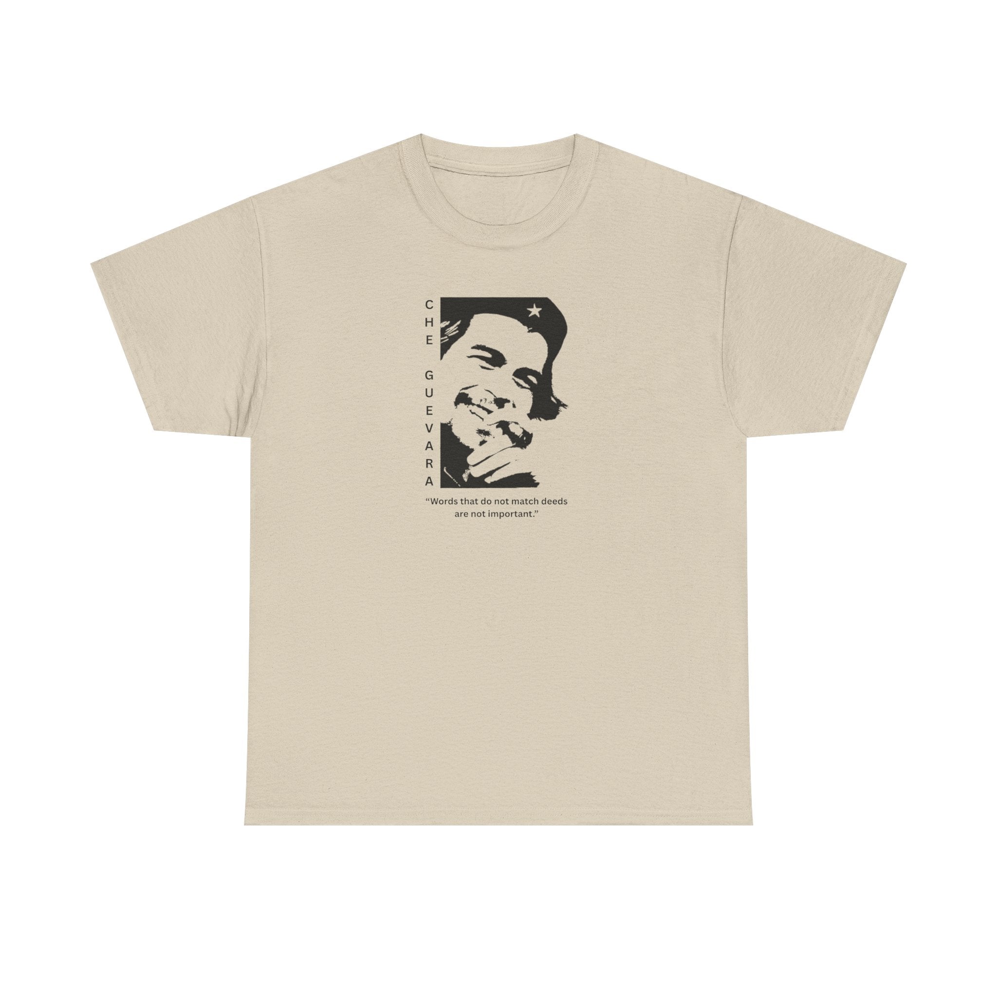 Che Guevara 'Words Without Deeds Are Not Important' Tee — Quote Cult