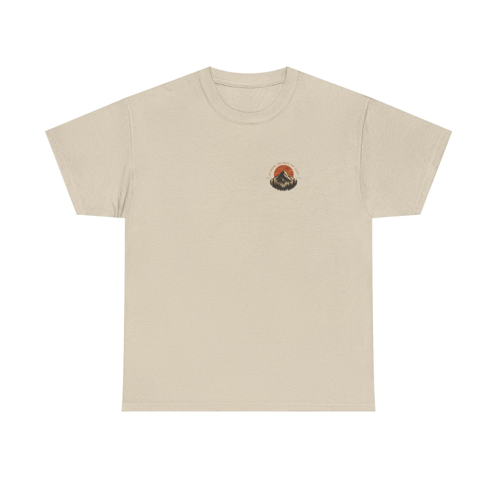 Go Where The Map Is Silent Tee — Out of Hours