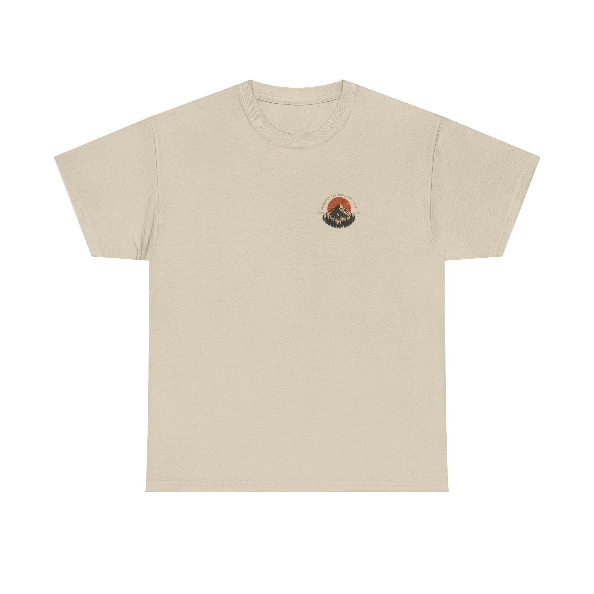 Go Where The Map Is Silent Tee — Out of Hours