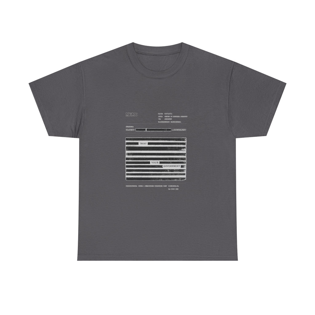 Redaction Fail Tee — Politics & Power