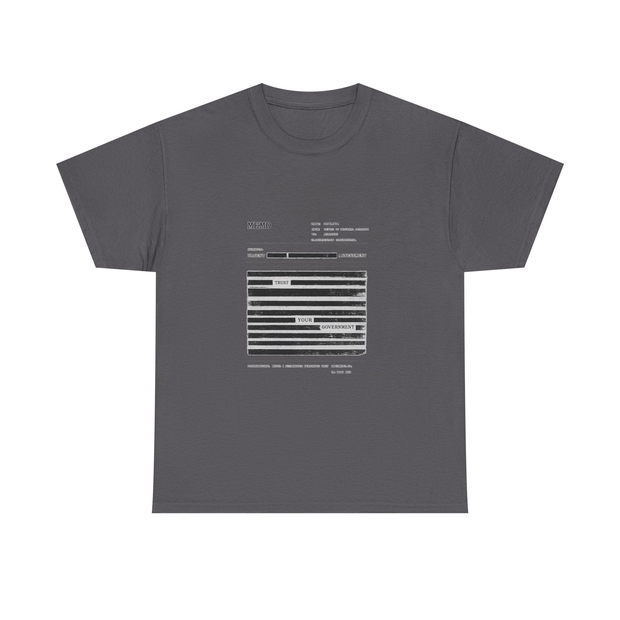 Redaction Fail Tee — Politics & Power