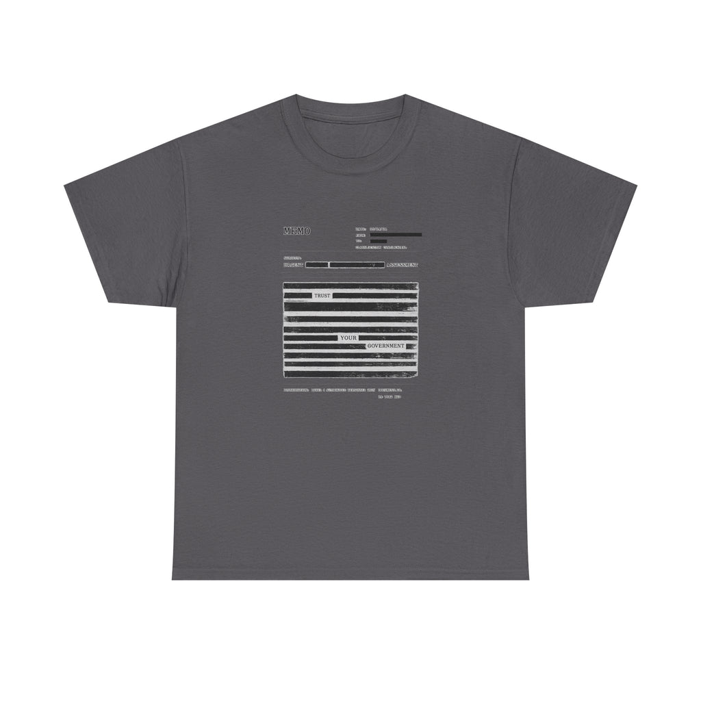 Redaction Fail Tee — Politics & Power