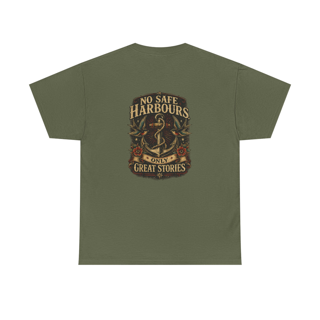 No Safe Harbours Tee - Very Vintage | Culture Cult