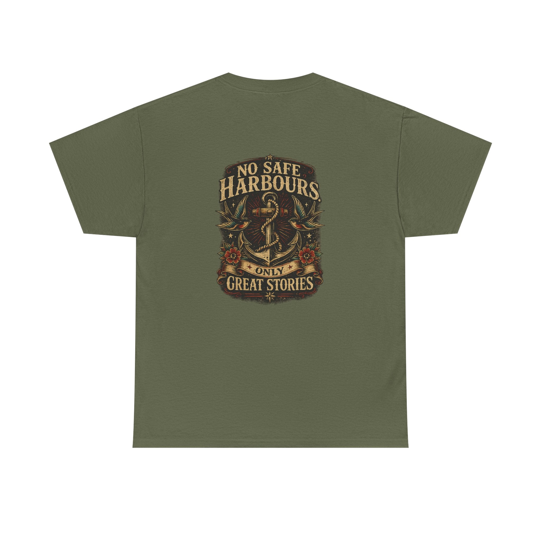No Safe Harbours Tee - Very Vintage | Culture Cult