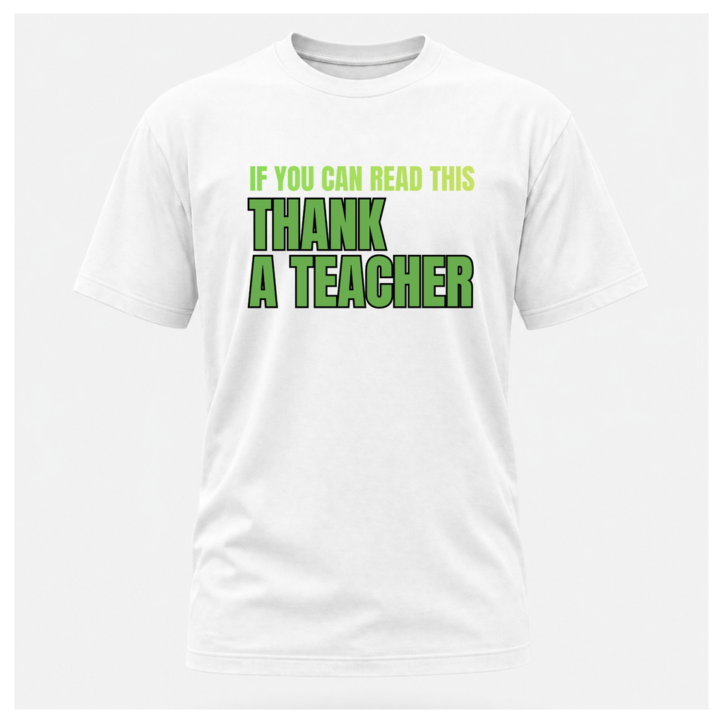 "Teacher Appreciation" Tee — Work Wear