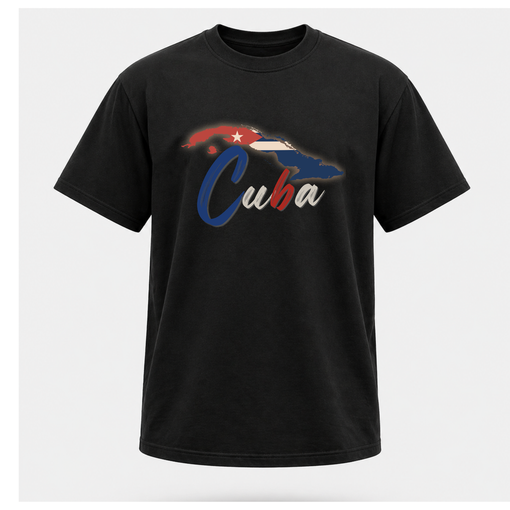 Cuba Map Tee – Politics & Power | Culture Cult