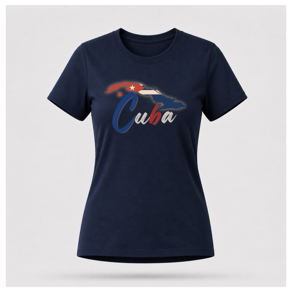 Cuba Map Tee – Politics & Power | Culture Cult
