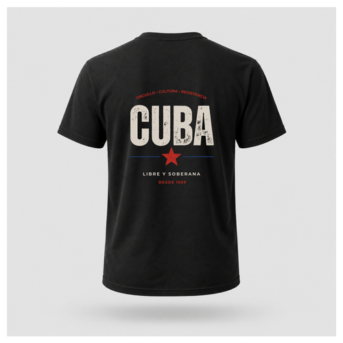 Cuba Map Tee – Politics & Power | Culture Cult