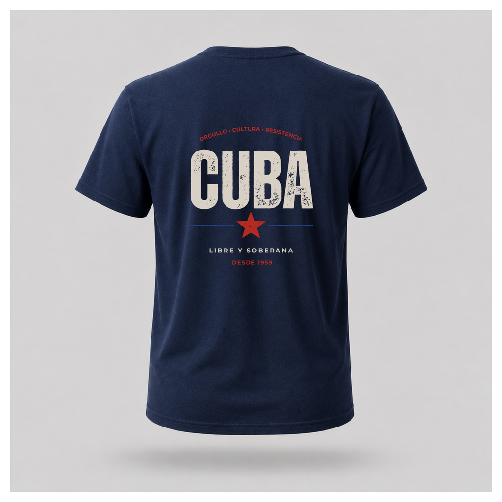 Cuba Map Tee – Politics & Power | Culture Cult