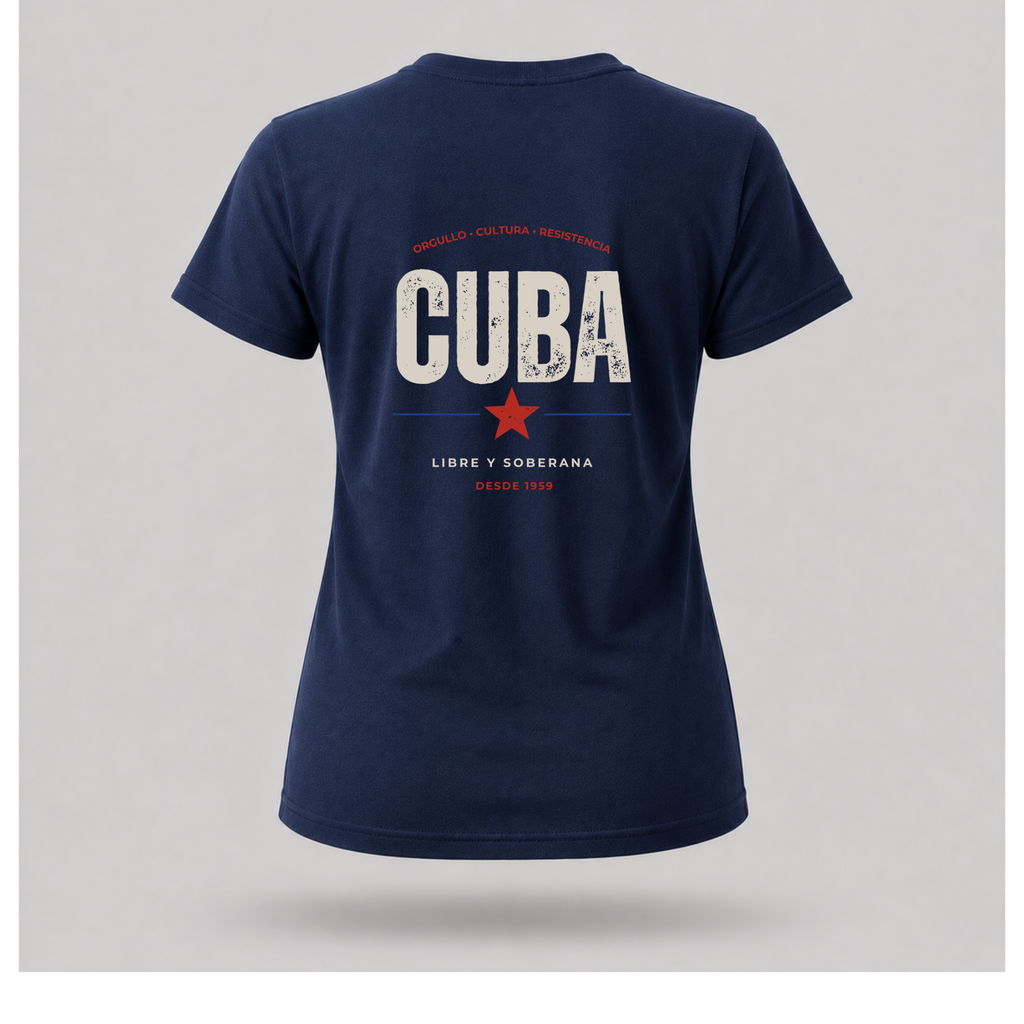 Cuba Map Tee – Politics & Power | Culture Cult
