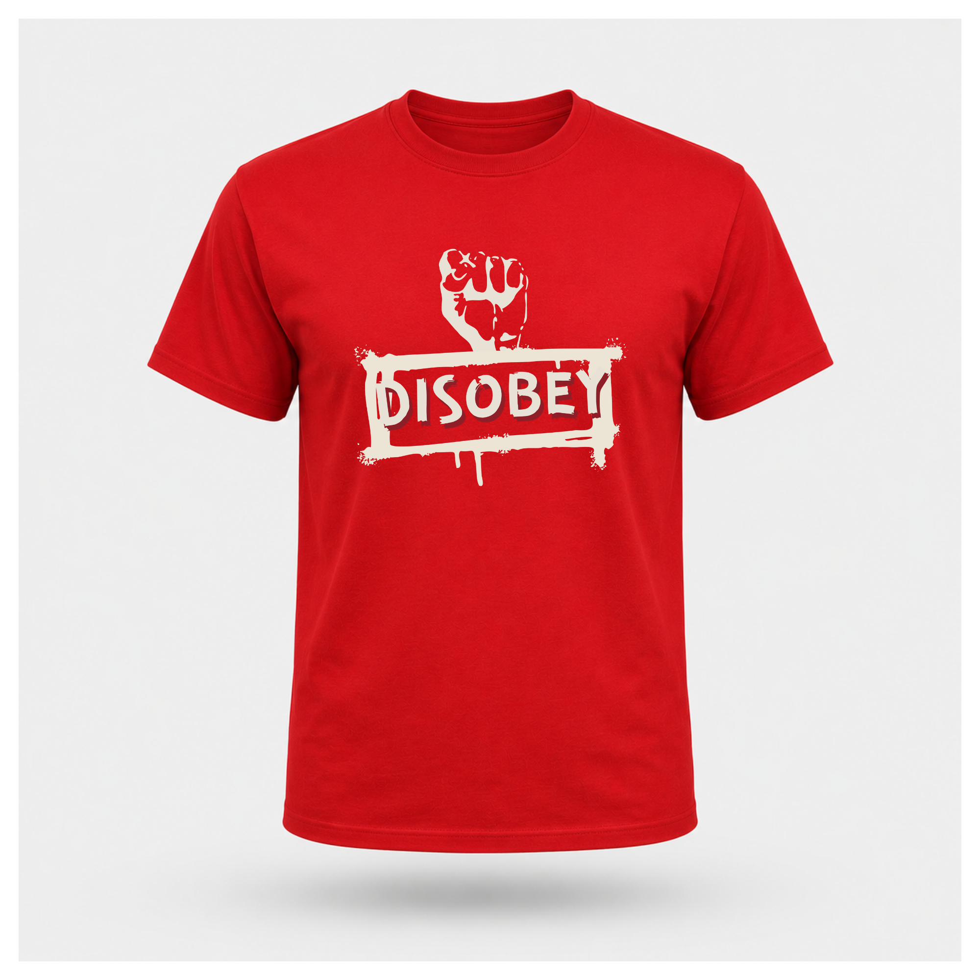 Disobey Tee — Protest & Peace