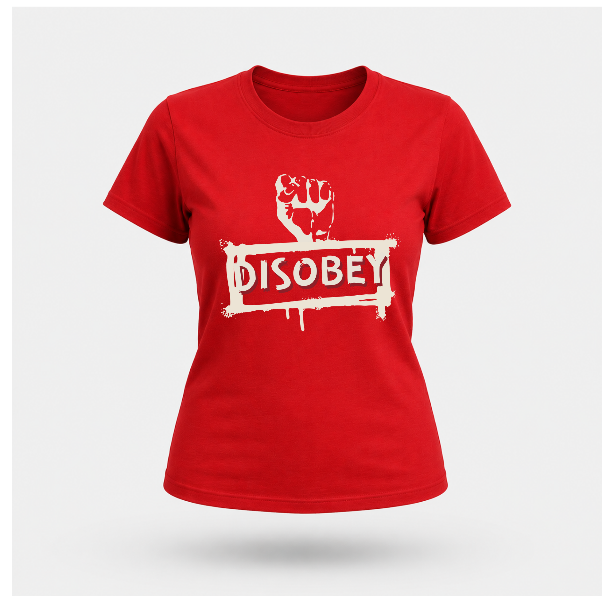 Disobey Tee — Protest & Peace