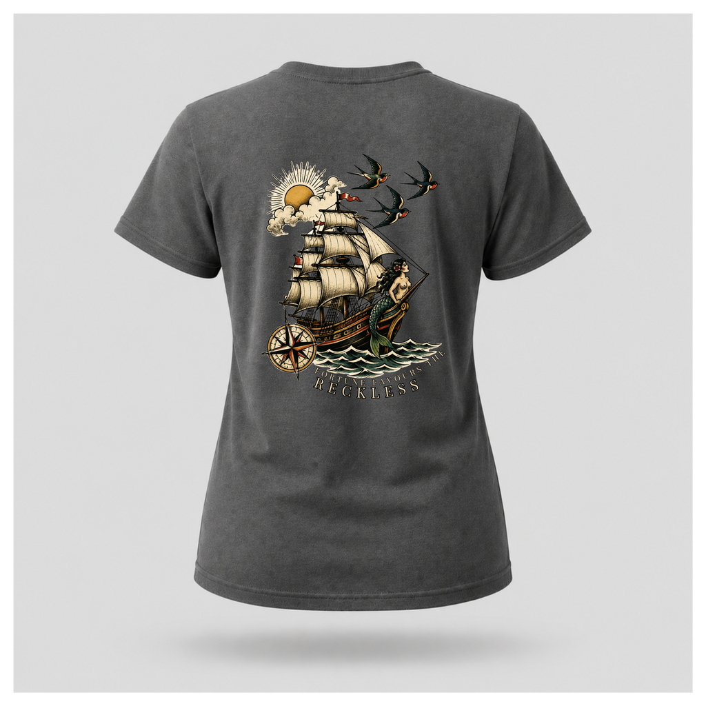 Fortune Favours The Reckless Tee - Very Vintage | Culture Cult