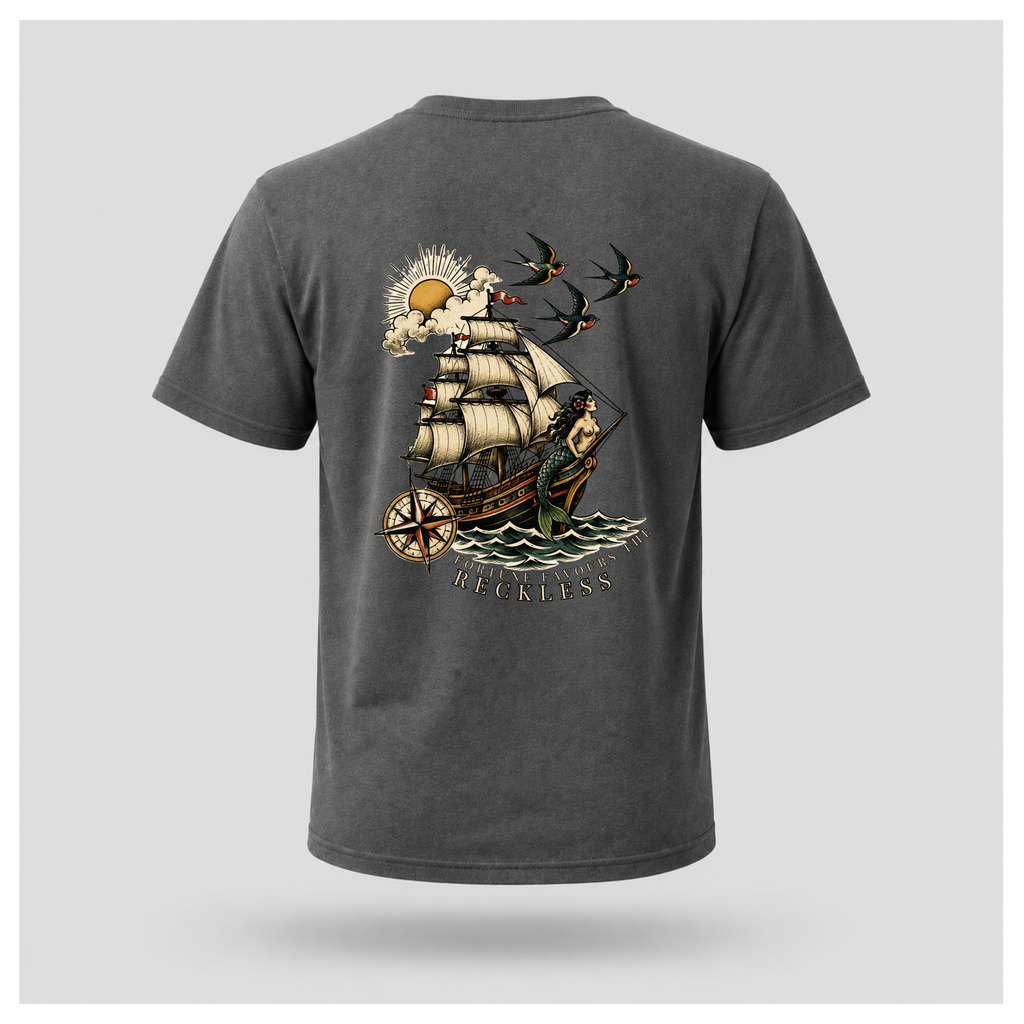 Fortune Favours The Reckless Tee - Very Vintage | Culture Cult