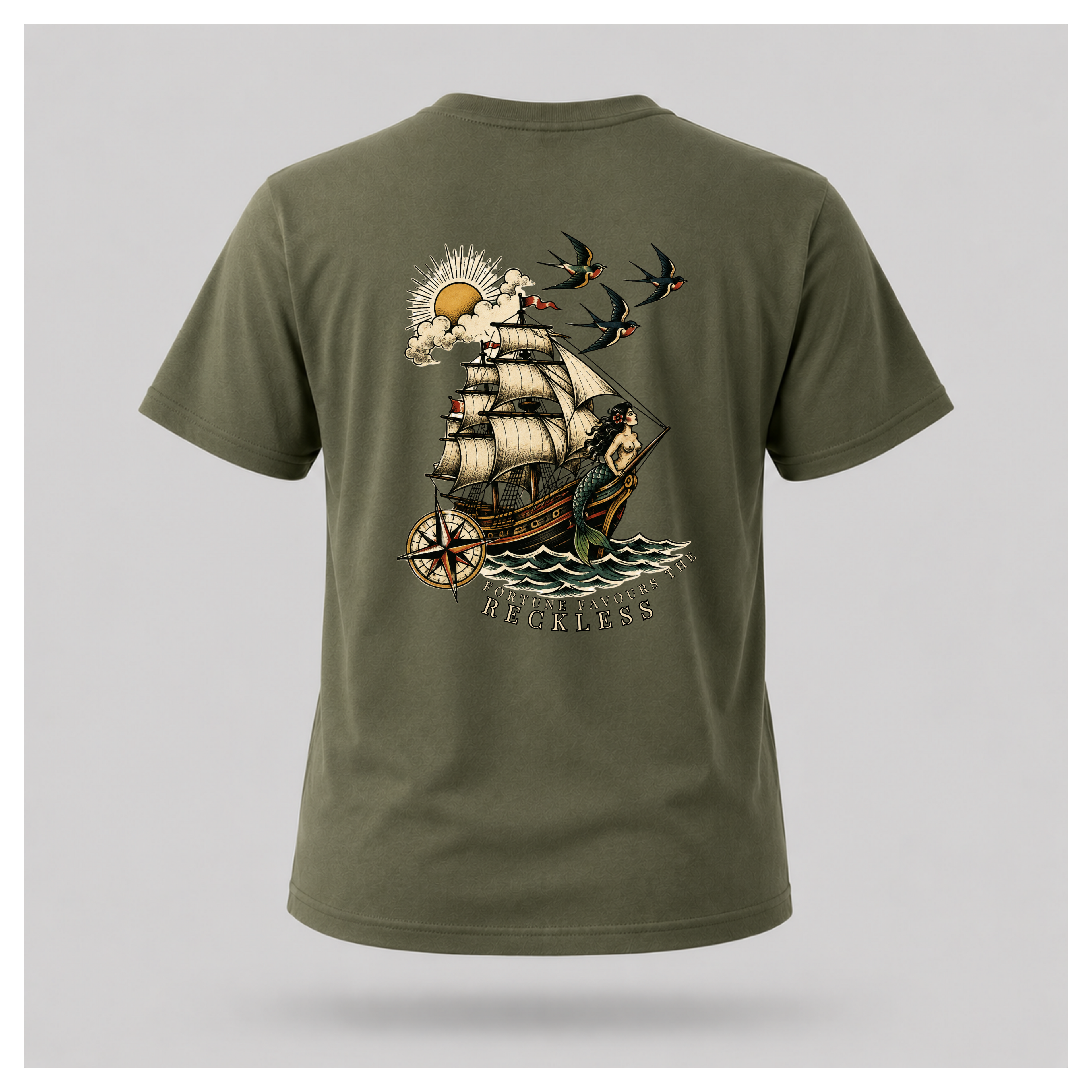 Fortune Favours The Reckless Tee - Very Vintage | Culture Cult
