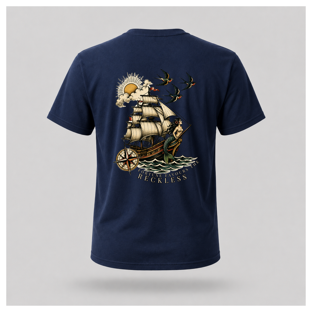 Fortune Favours The Reckless Tee - Very Vintage | Culture Cult