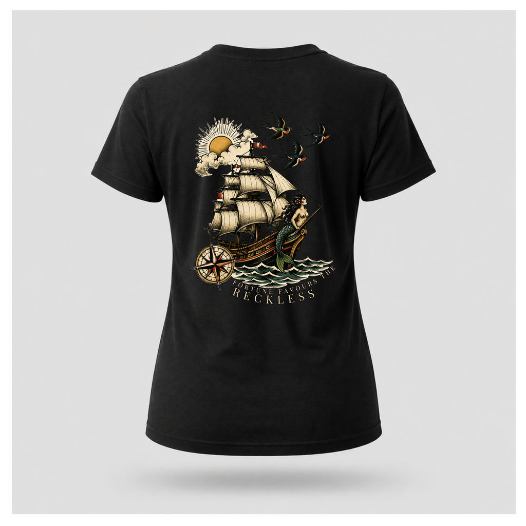 Fortune Favours The Reckless Tee - Very Vintage | Culture Cult