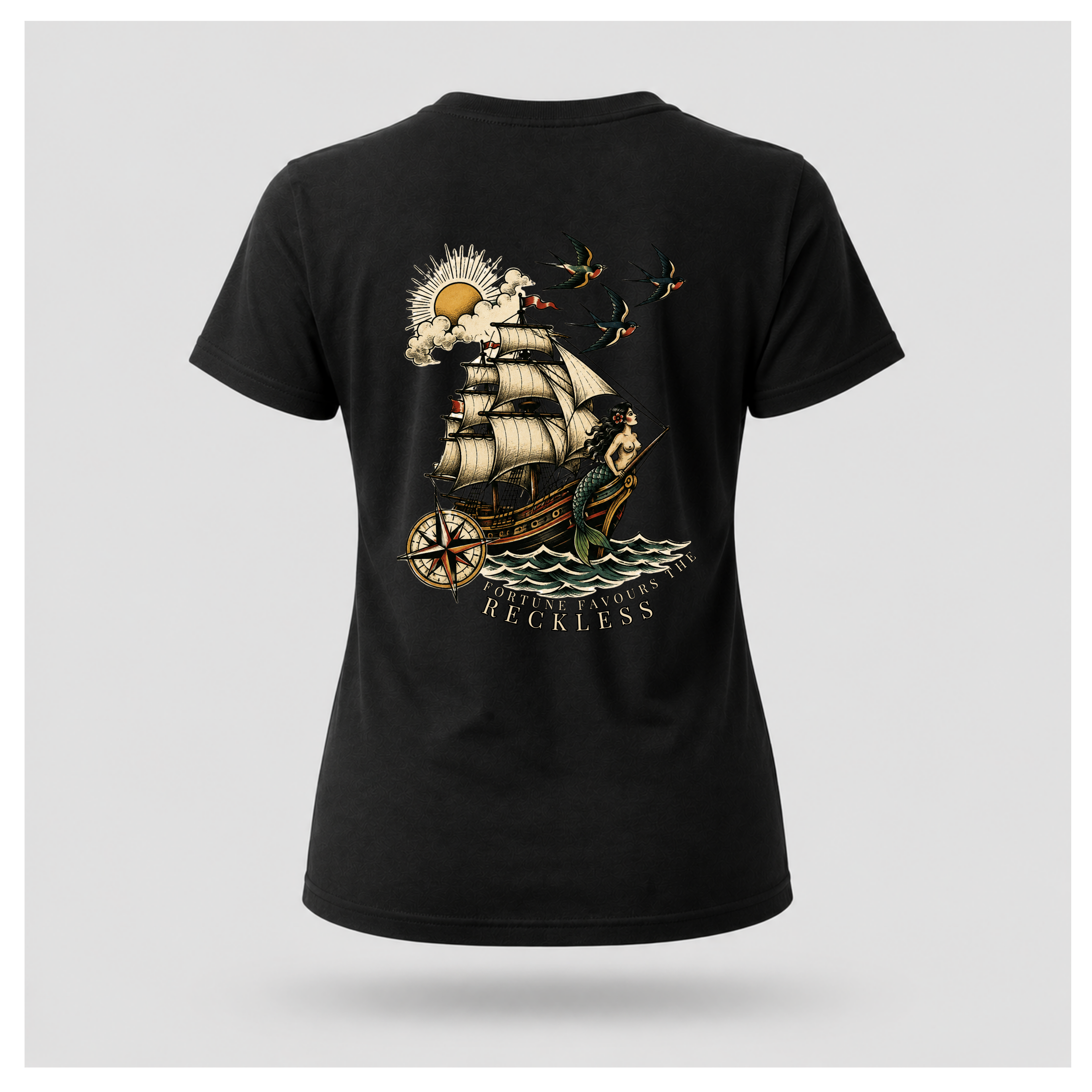 Fortune Favours The Reckless Tee - Very Vintage | Culture Cult