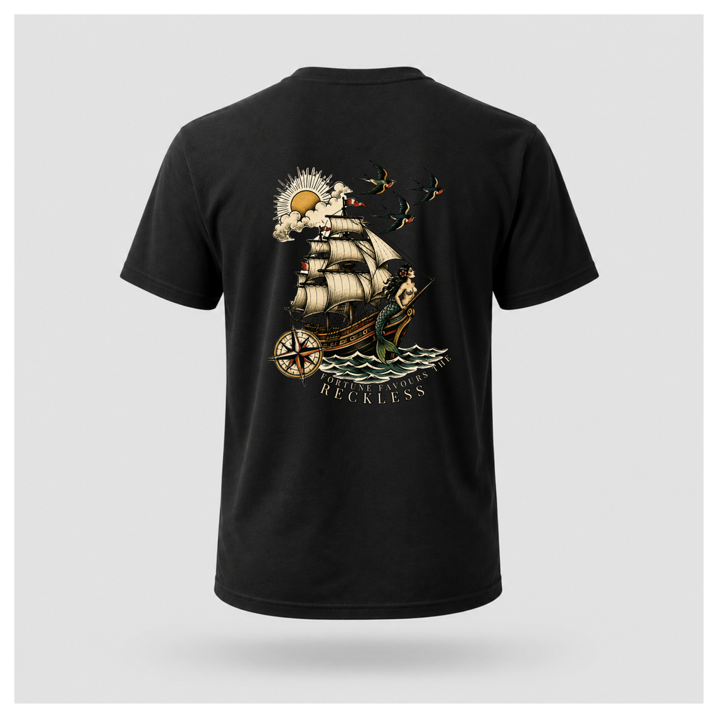 Fortune Favours The Reckless Tee - Very Vintage | Culture Cult