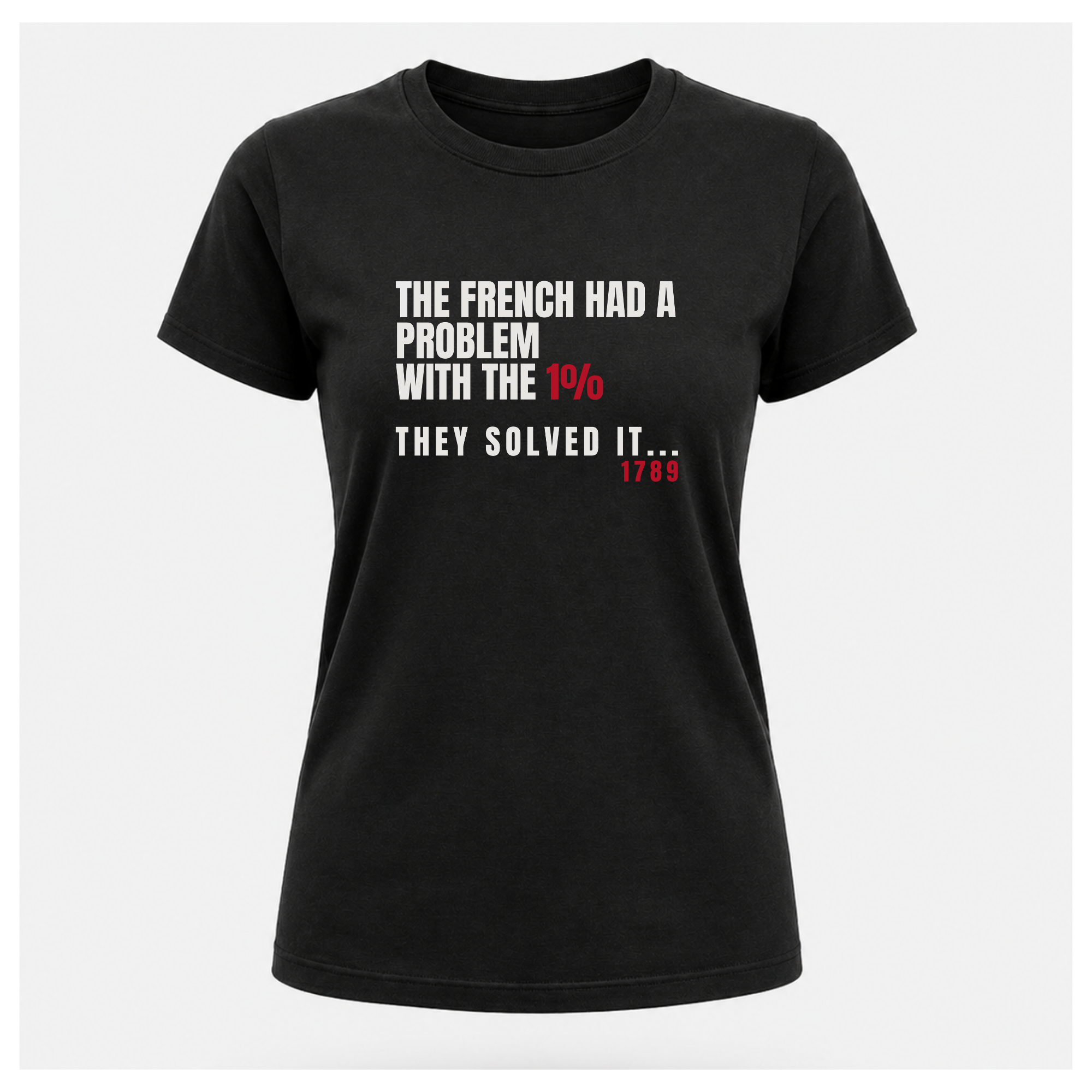 The French Solved The 1% Problem Tee — Sass & Sarcasm | Politics & Power