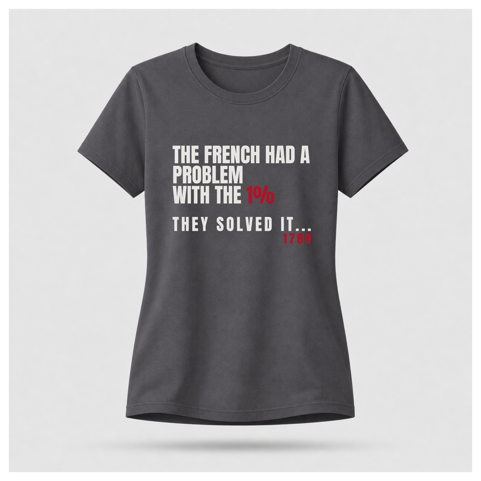 The French Solved The 1% Problem Tee — Sass & Sarcasm | Politics & Power