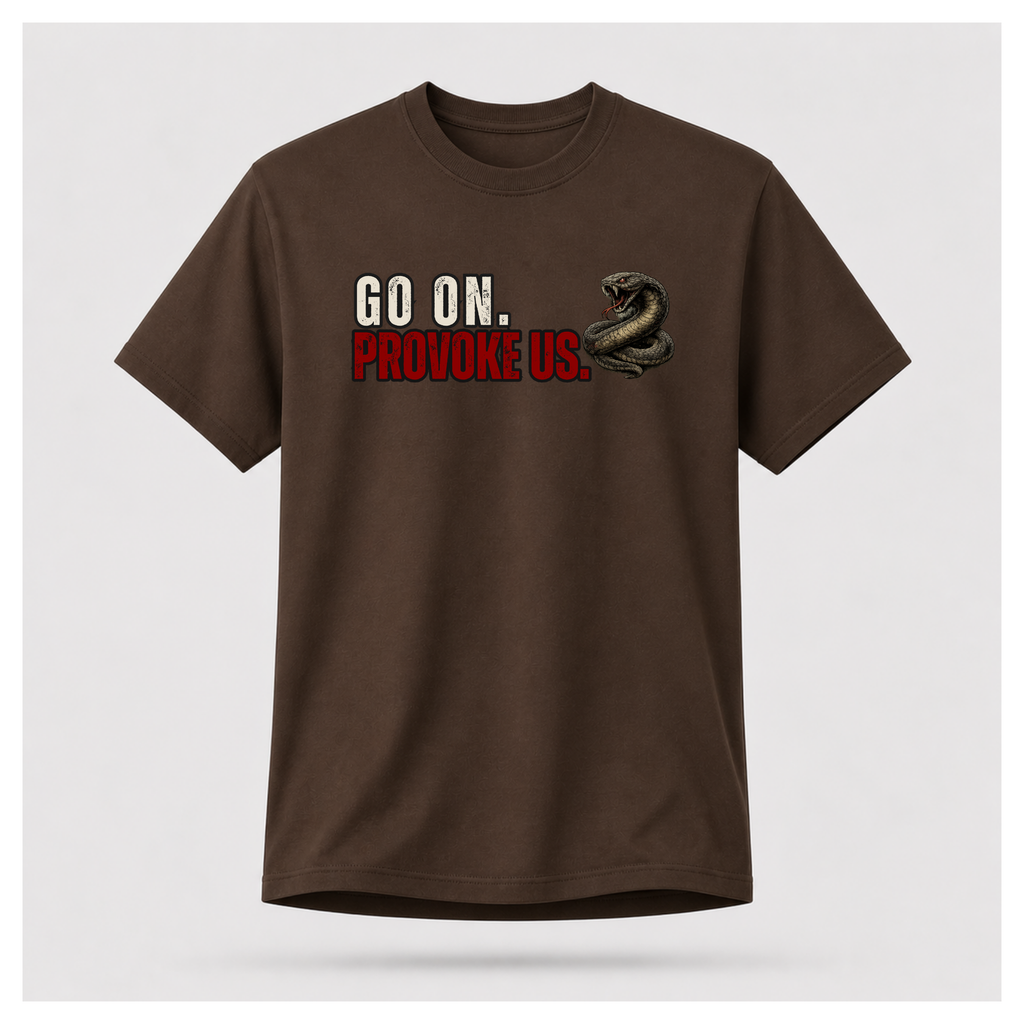 Go On. Provoke Us. Tee - Union Member