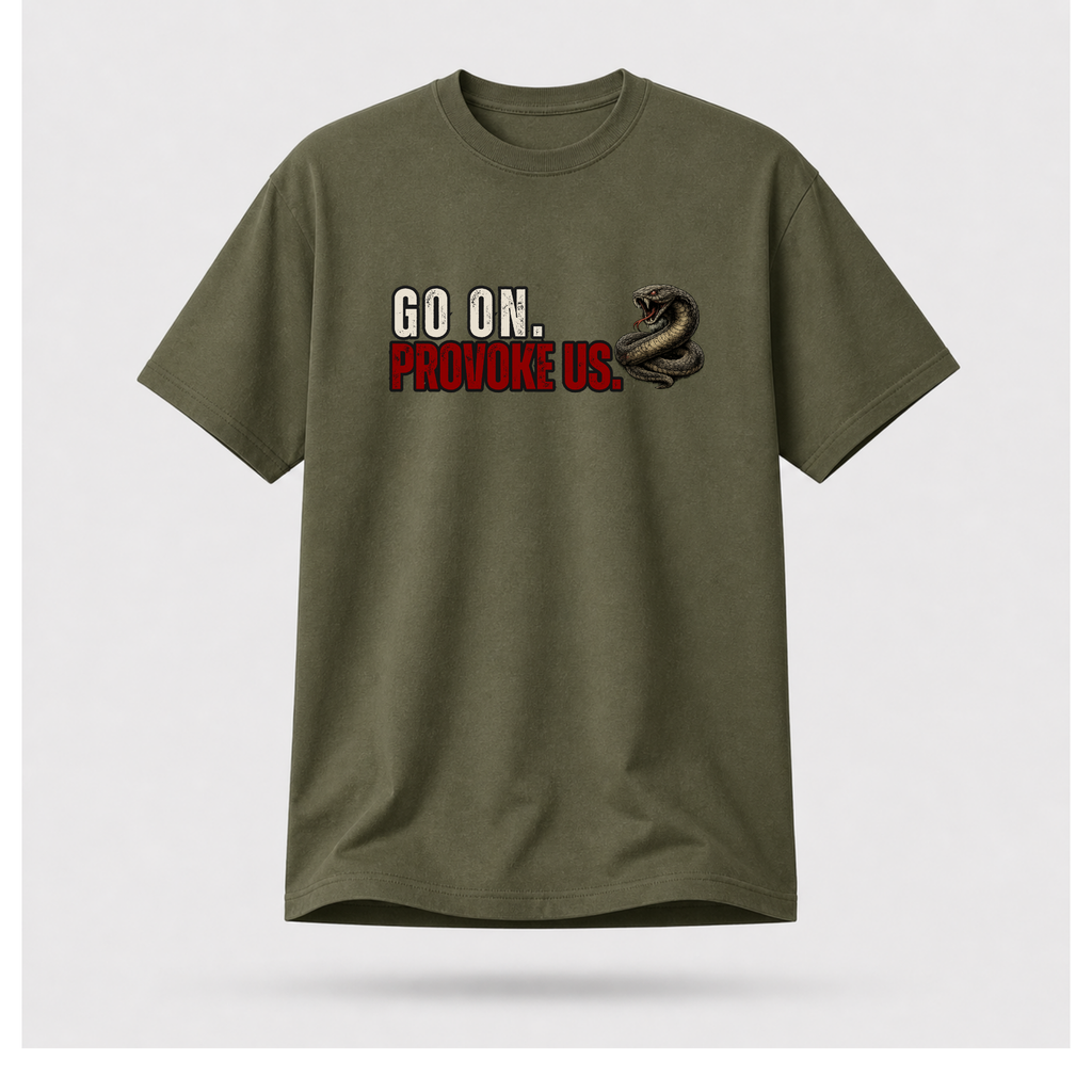 Go On. Provoke Us. Tee - Union Member