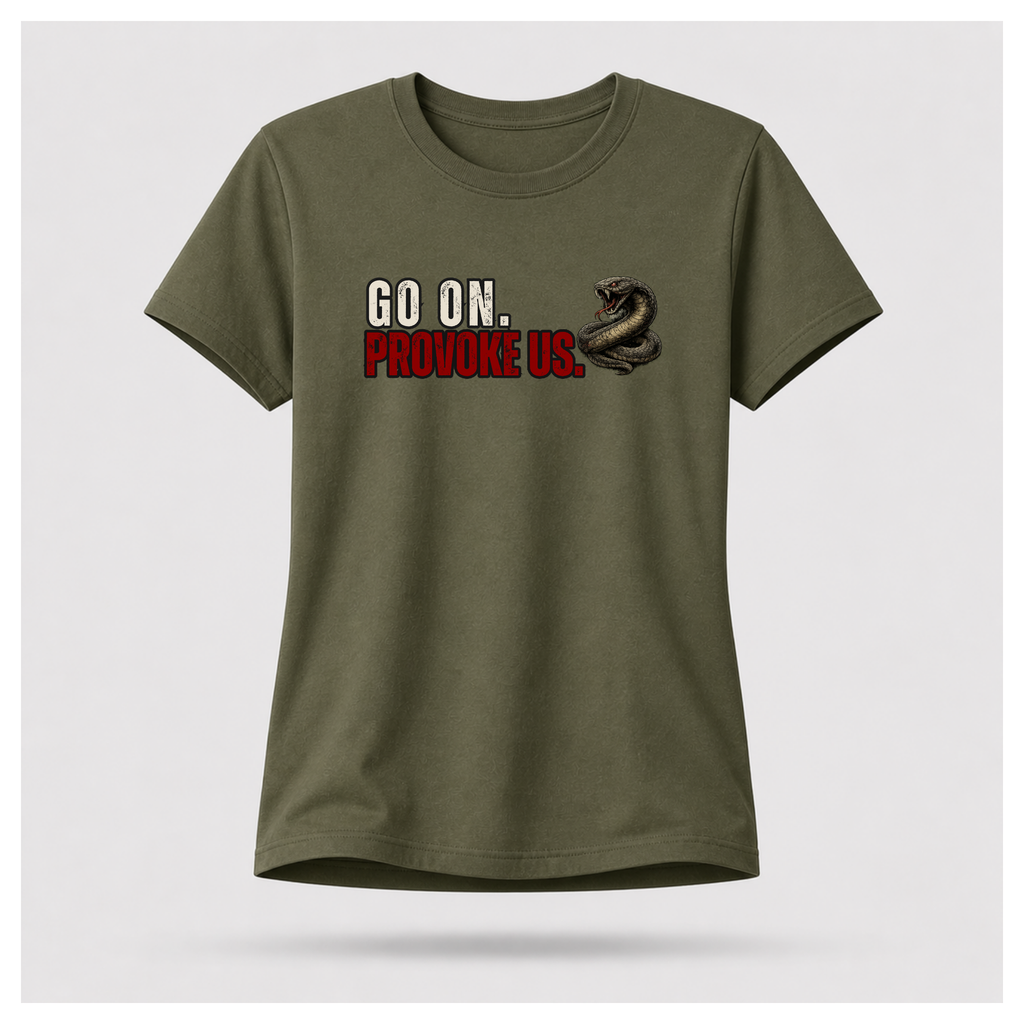Go On. Provoke Us. Tee - Union Member