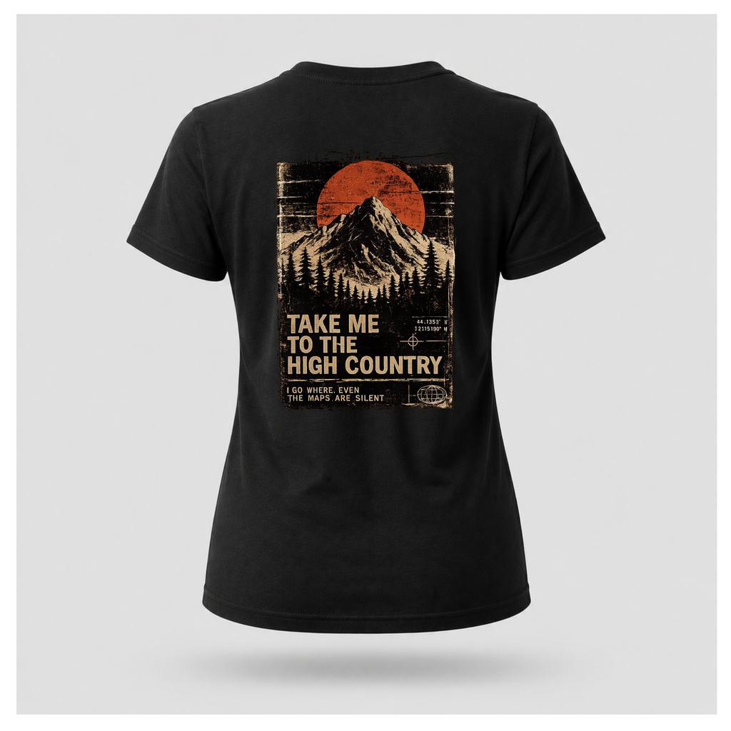 Go Where The Map Is Silent Tee — Out of Hours