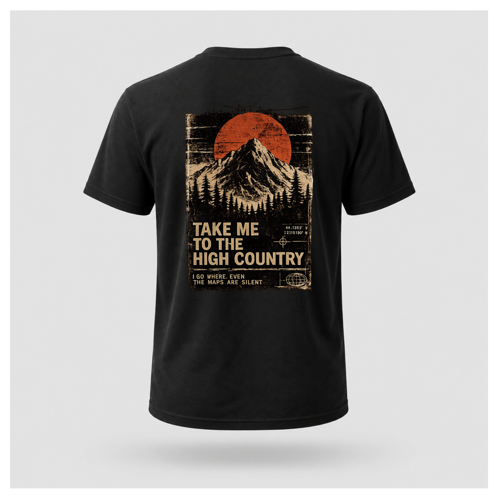 Go Where The Map Is Silent Tee — Out of Hours