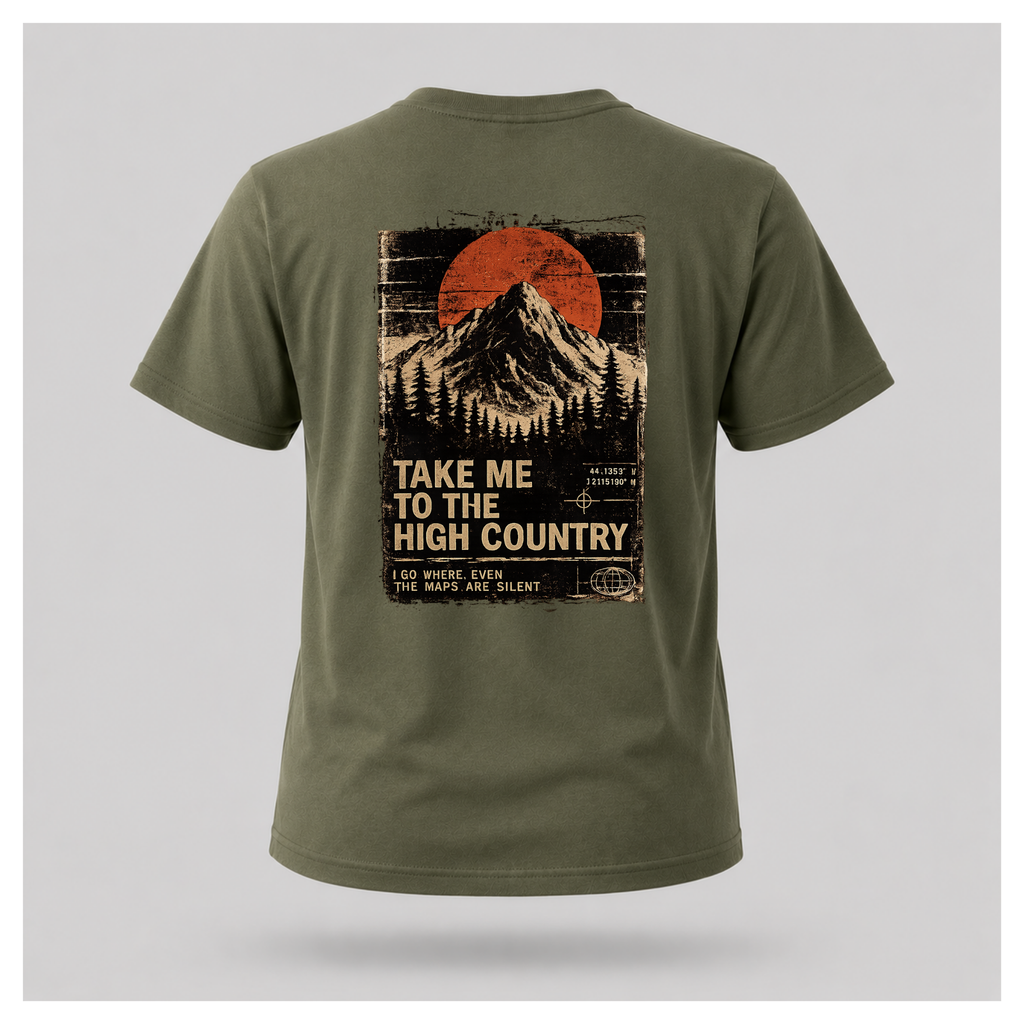 Go Where The Map Is Silent Tee — Out of Hours