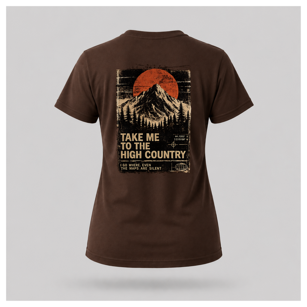Go Where The Map Is Silent Tee — Out of Hours