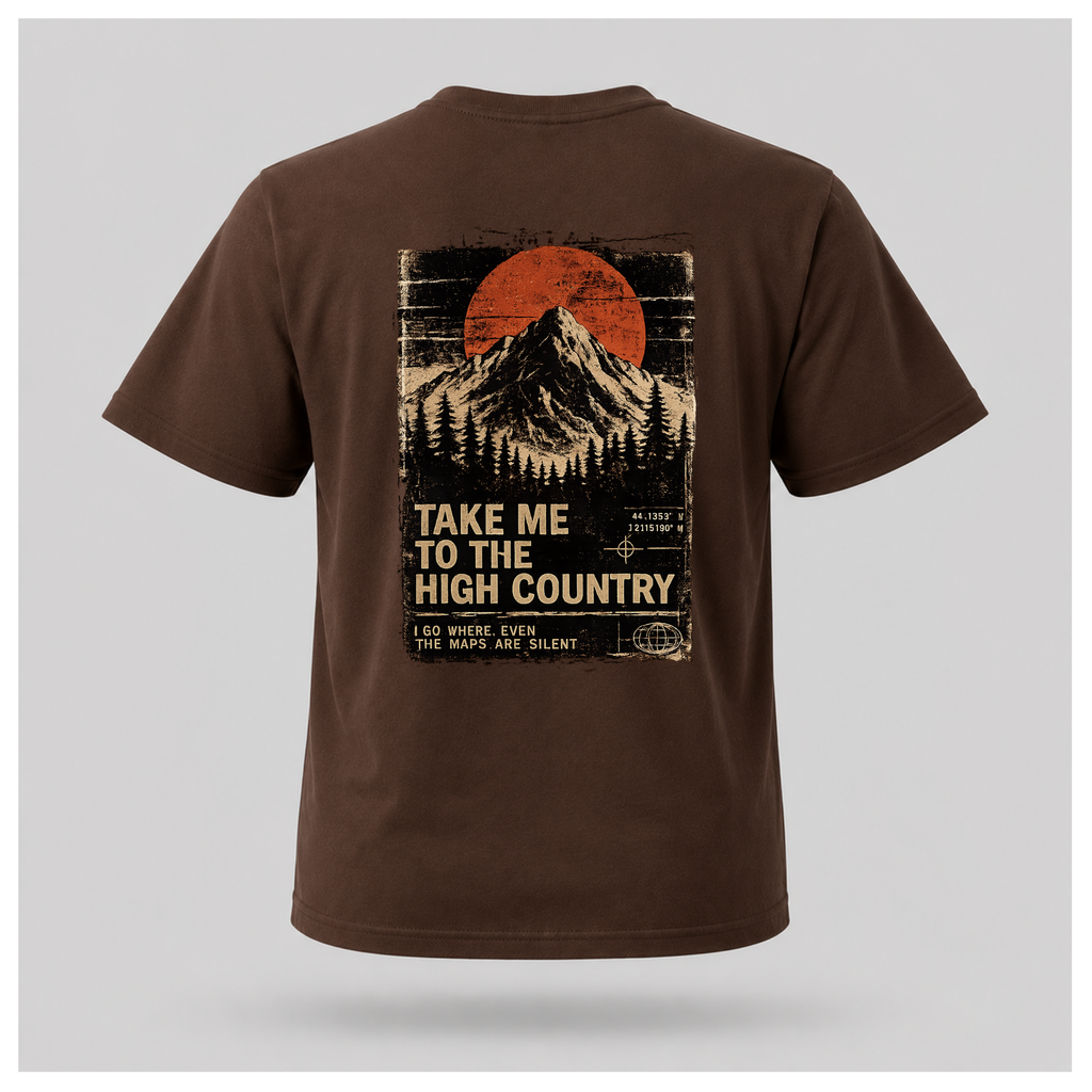 Go Where The Map Is Silent Tee — Out of Hours