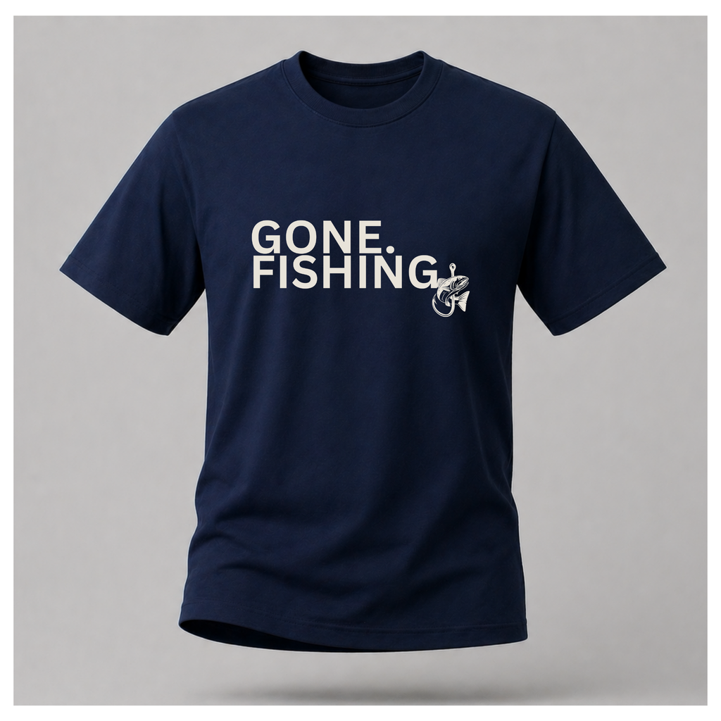 Gone Fishing Hooked Tee — Out Of Hours Wear