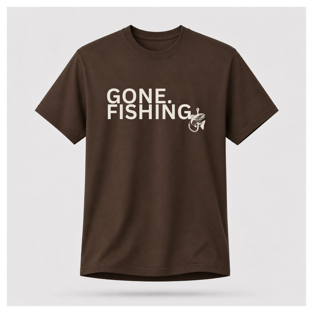 Gone Fishing Hooked Tee — Out Of Hours Wear