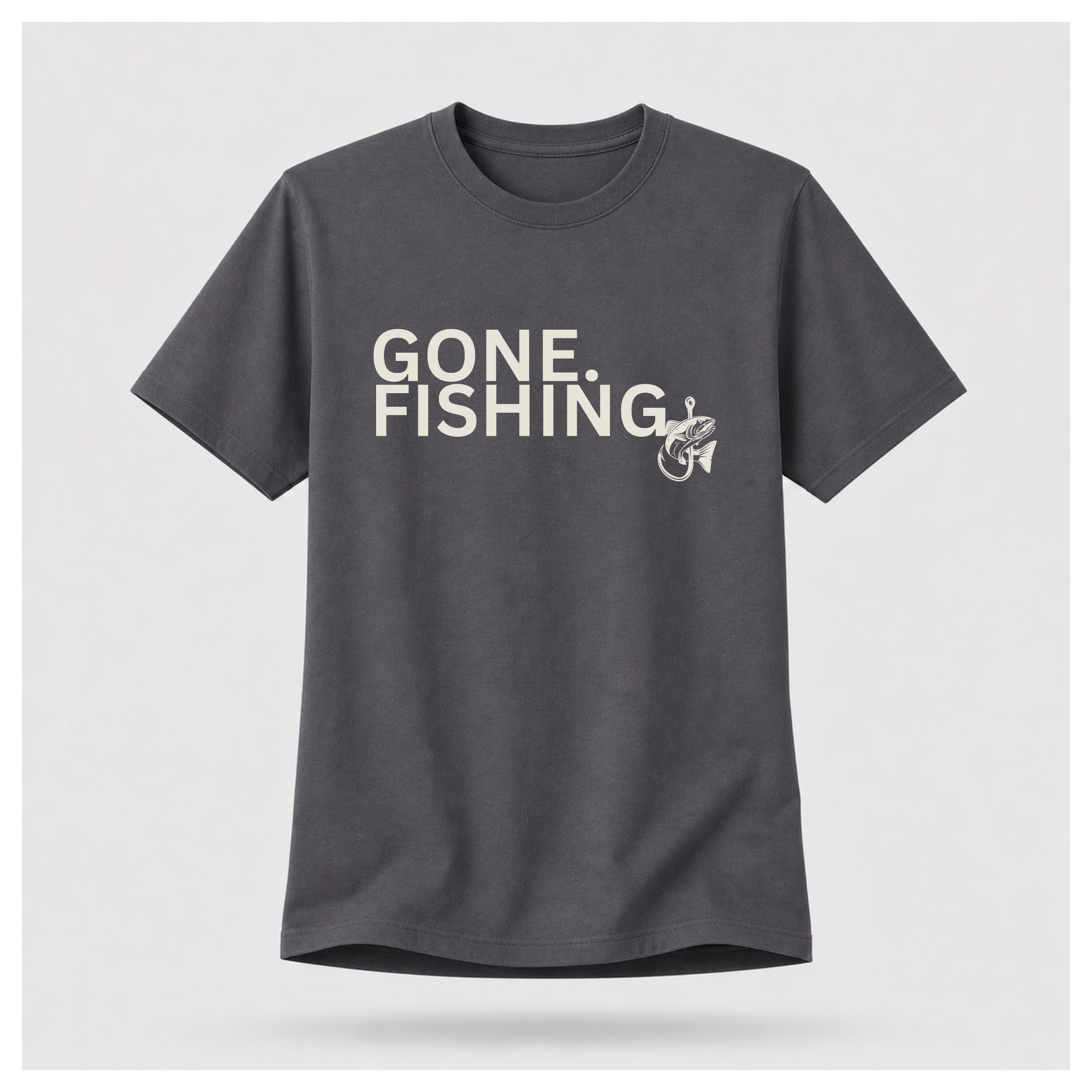 Gone Fishing Hooked Tee — Out Of Hours Wear