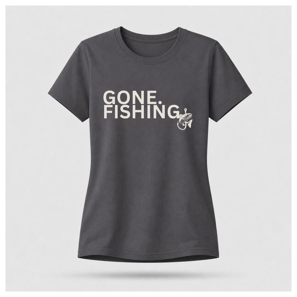 Gone Fishing Hooked Tee — Out Of Hours Wear