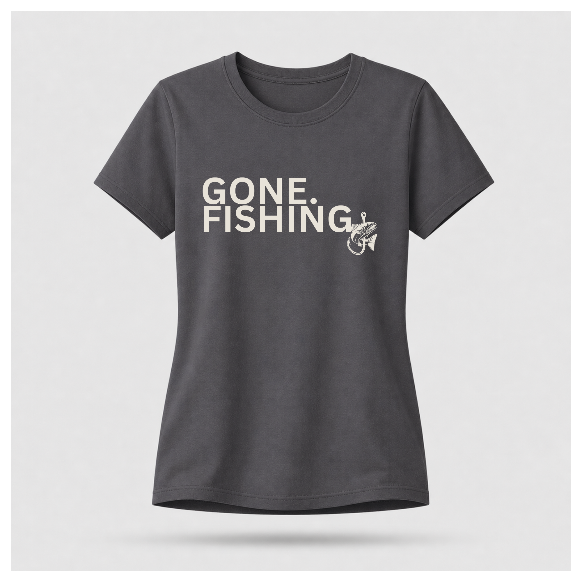 Gone Fishing Hooked Tee — Out Of Hours Wear
