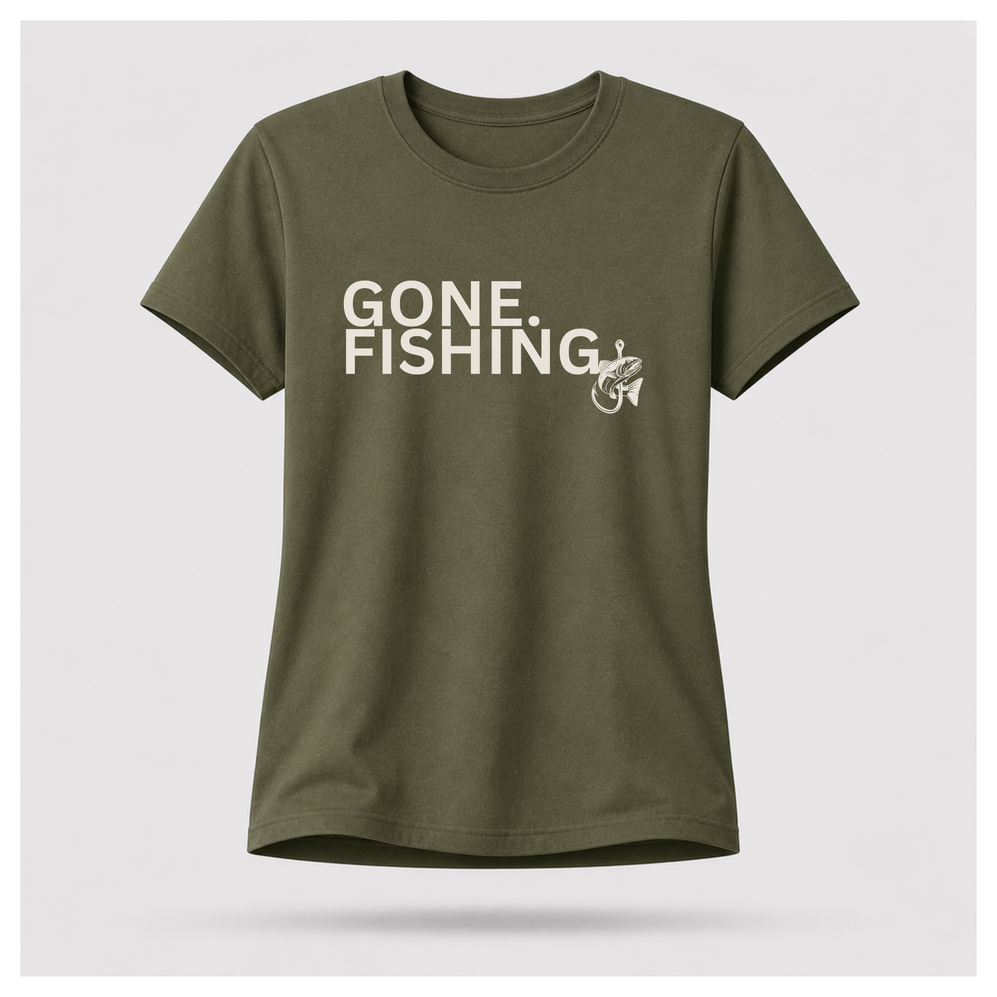 Gone Fishing Hooked Tee — Out Of Hours Wear