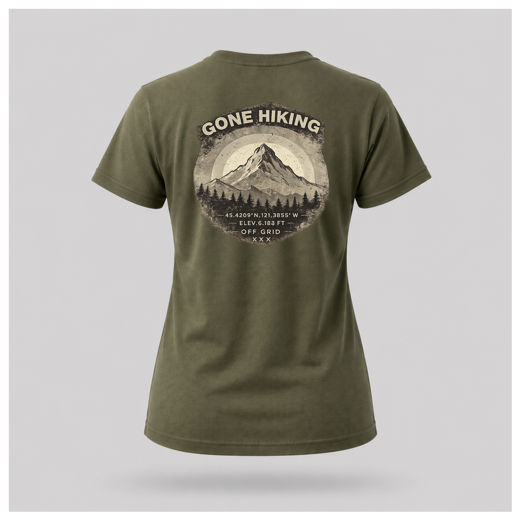 Gone Hiking Tee - Out of Hours