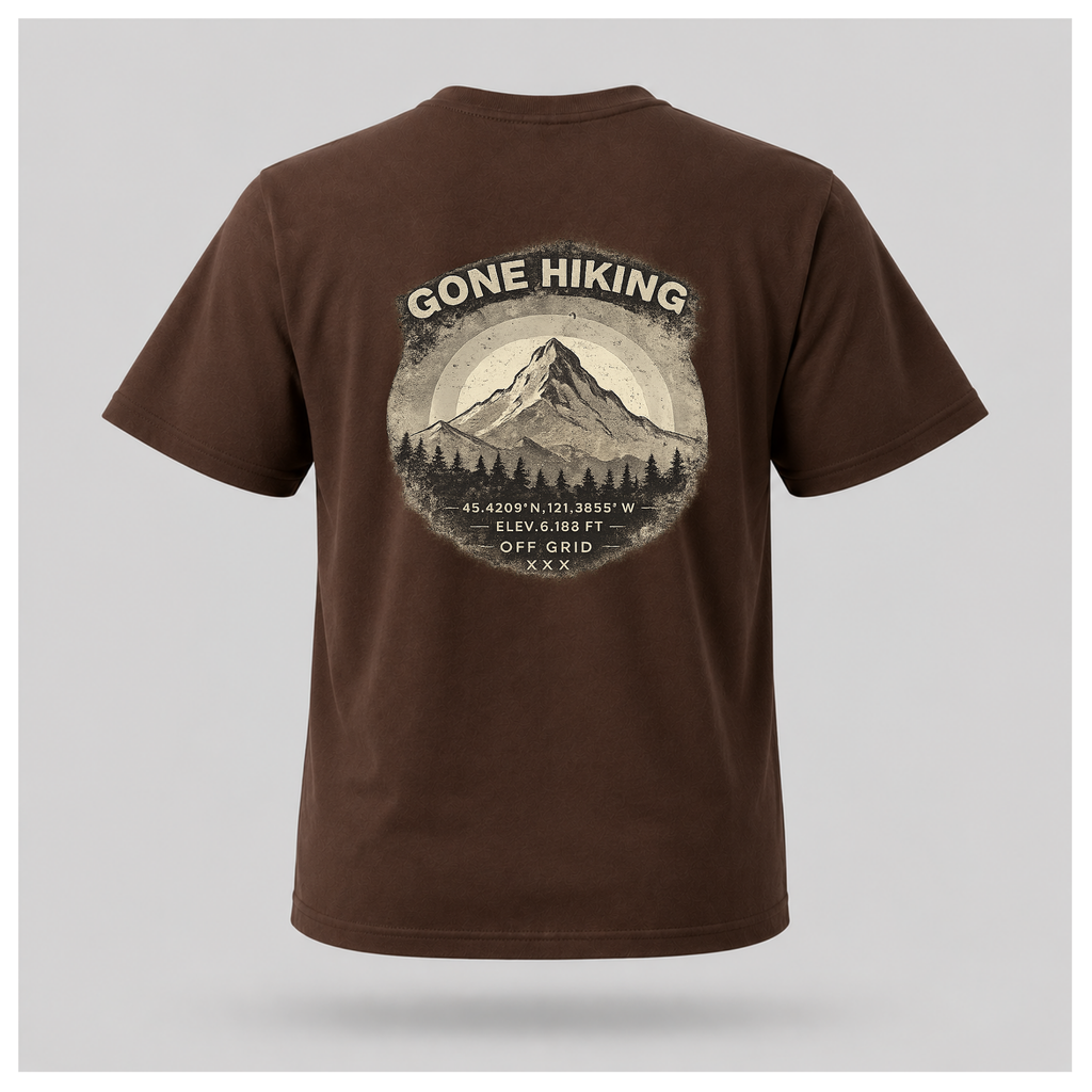 Gone Hiking Tee - Out of Hours