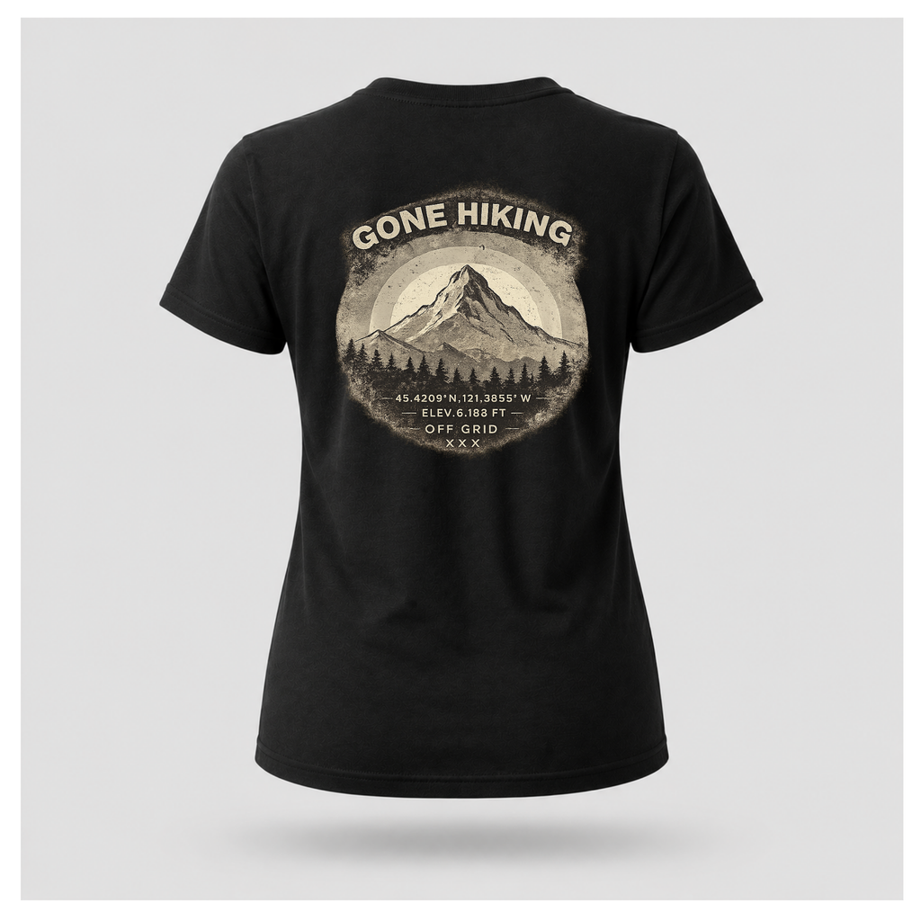 Gone Hiking Tee - Out of Hours