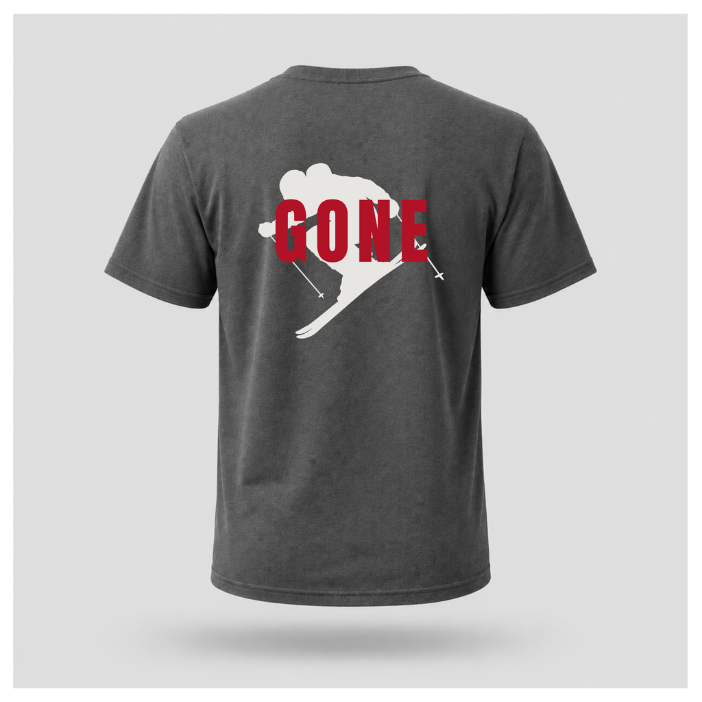 Gone Skiing Tee - Out Of Hours