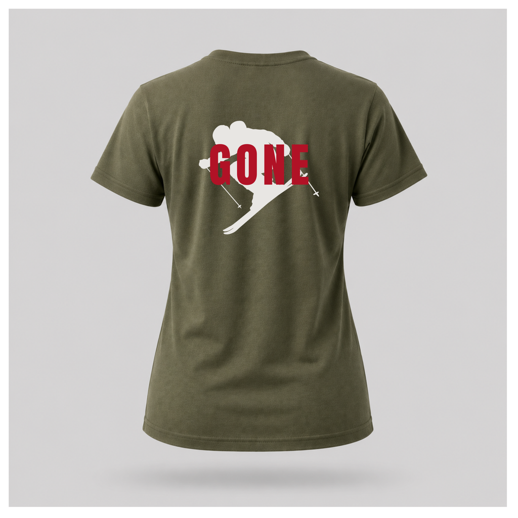 Gone Skiing Tee - Out Of Hours